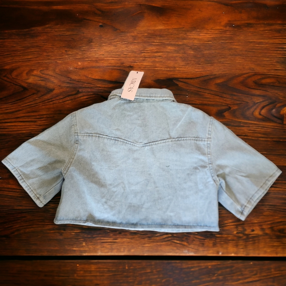 Denim Light Blue Jacket - Picture 2 of 4